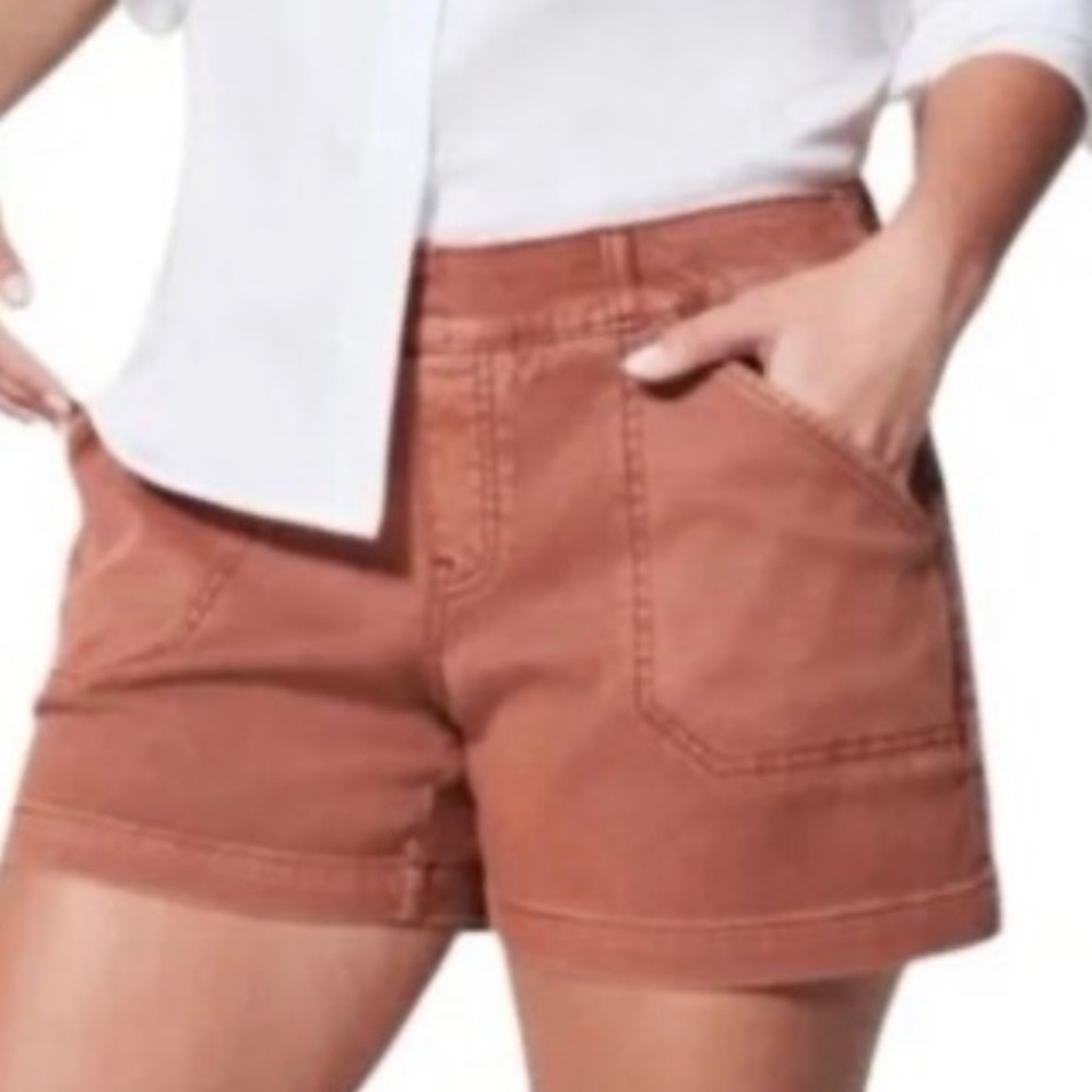 SPANX Stretch Twill Shorts - Medium